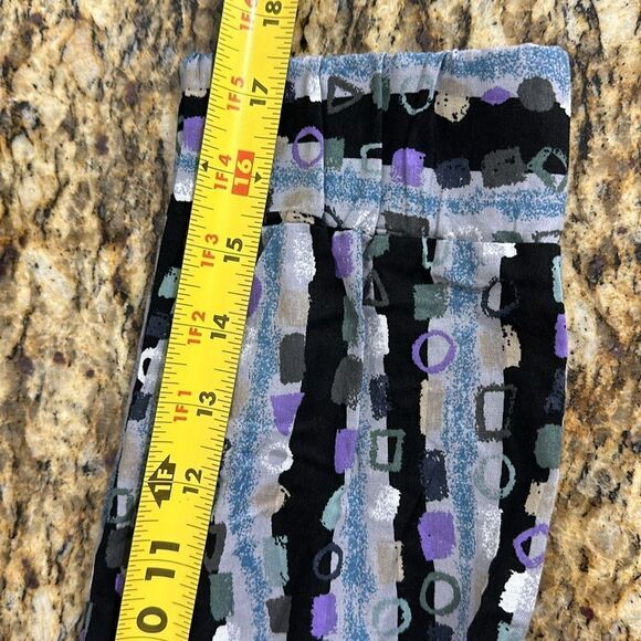 Beau Chemise Cotton Geo Pattern 3/4 Sleeve Blouse Top Size M - Picture 6 of 8